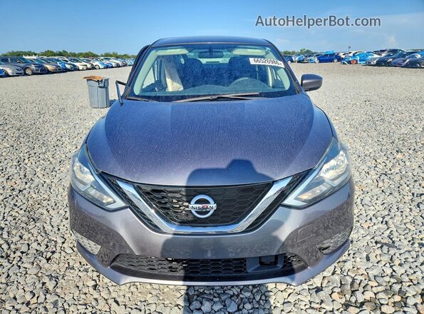 3N1AB7AP1KY418355 2019 NISSAN SENTRA Gray წინა ხედი