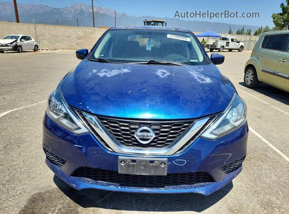 3N1AB7AP2GY247512 2016 NISSAN SENTRA Blue Դիմացի տեսք