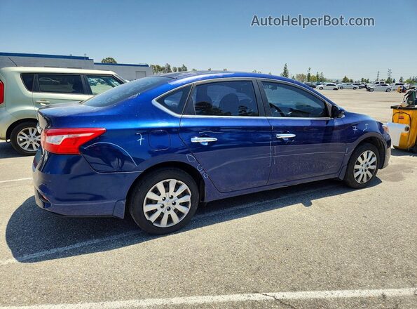 3N1AB7AP2GY247512 2016 NISSAN SENTRA Blue Հետևի աջ