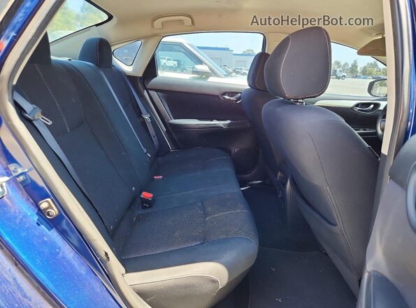3N1AB7AP2GY247512 2016 NISSAN SENTRA Blue Հետևի նստատեղերի տեսք