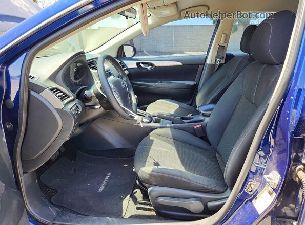 3N1AB7AP2GY247512 2016 NISSAN SENTRA Blue Սալոնի դիմացի տեսք