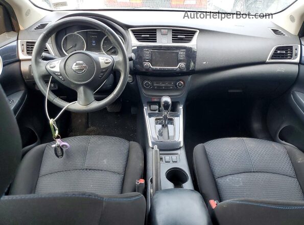 3N1AB7AP2GY272703 2016 NISSAN SENTRA Blue Առջևի վահանակի տեսք