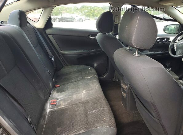 3N1AB7AP2GY312553 2016 NISSAN SENTRA Black Vista de los asientos traseros