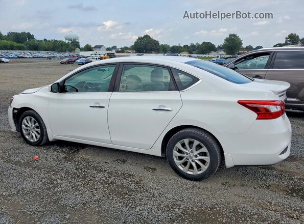 3N1AB7AP2HY280883 2017 NISSAN SENTRA Белый Задняя левая четверть