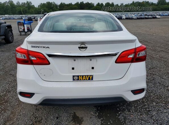 3N1AB7AP2HY280883 2017 NISSAN SENTRA Белый Вид сзади