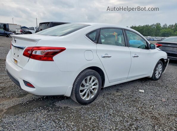 3N1AB7AP2HY280883 2017 NISSAN SENTRA Белый Задняя правая четверть