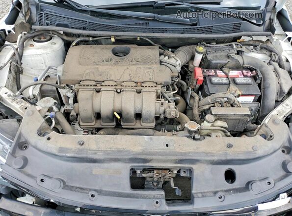 3N1AB7AP2HY280883 2017 NISSAN SENTRA Белый Вид задней части салона
