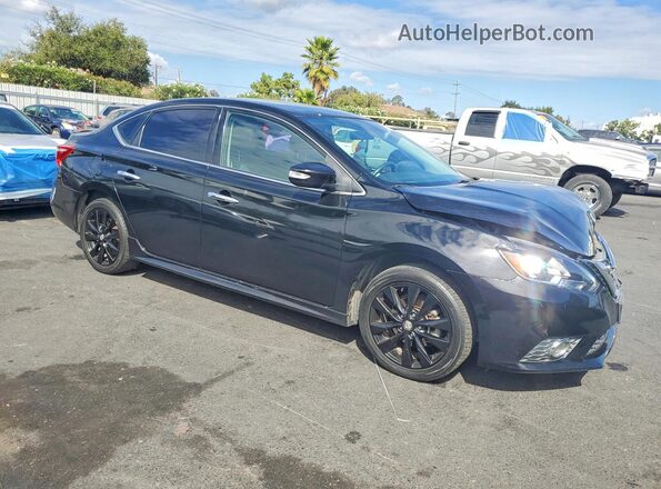 3N1AB7AP2HY349457 2017 NISSAN SENTRA Black Առջևի աջ