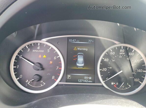 3N1AB7AP2HY349457 2017 NISSAN SENTRA Black Սարքավորումների վահանակի տեսք