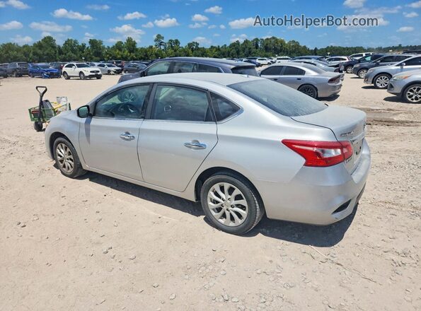 3N1AB7AP2JL648126 2018 NISSAN SENTRA Silver Задня ліва чверть