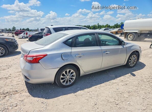 3N1AB7AP2JL648126 2018 NISSAN SENTRA Silver Задня права чверть