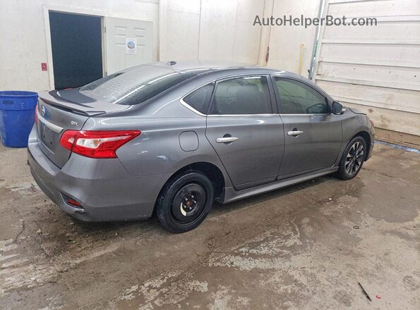 3N1AB7AP2JY212671 2018 NISSAN SENTRA Gray Задня права чверть