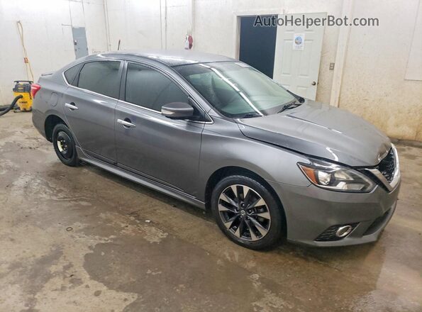 3N1AB7AP2JY212671 2018 NISSAN SENTRA Gray Передня права чверть