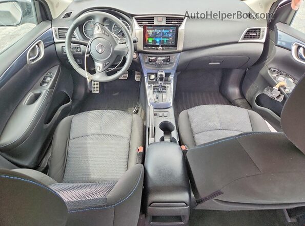 3N1AB7AP2JY245900 2018 NISSAN SENTRA Gray Առջևի վահանակի տեսք