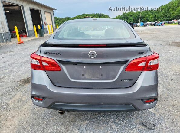 3N1AB7AP2JY245900 2018 NISSAN SENTRA Gray Հետևի տեսք