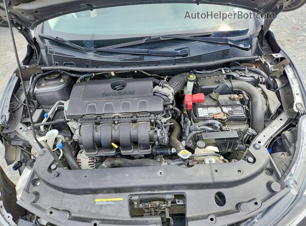 3N1AB7AP2JY245900 2018 NISSAN SENTRA Gray Սալոնի հետևի տեսք