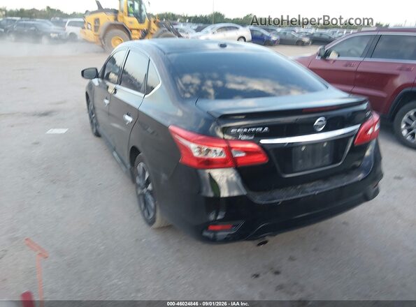 3N1AB7AP2JY323141 2018 NISSAN SENTRA Black Задня ліва чверть