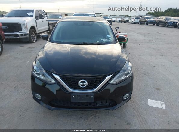 3N1AB7AP2JY323141 2018 NISSAN SENTRA Black Вид спереду