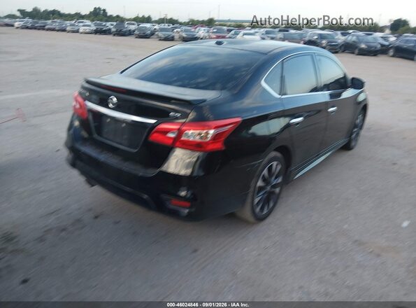 3N1AB7AP2JY323141 2018 NISSAN SENTRA Black Задня права чверть