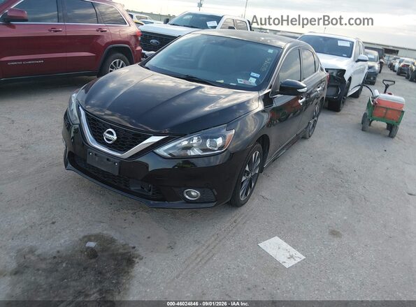 3N1AB7AP2JY323141 2018 NISSAN SENTRA Black Передня ліва чверть