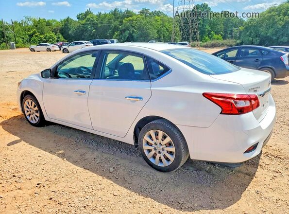 3N1AB7AP2JY328713 2018 NISSAN SENTRA Белый Задняя левая четверть
