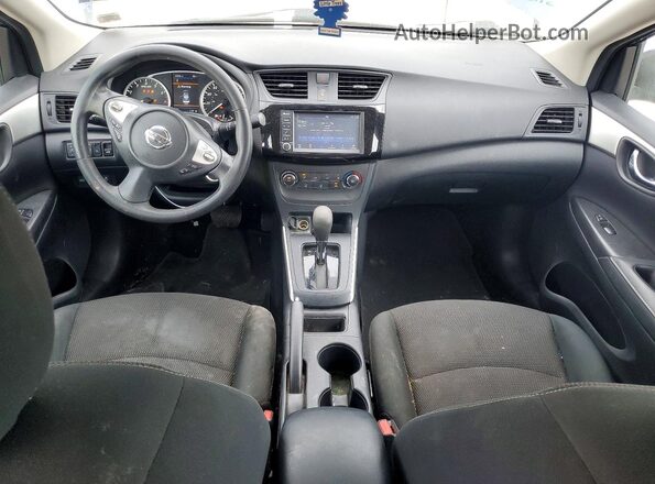 3N1AB7AP2KY398505 2019 NISSAN SENTRA Blue Առջևի վահանակի տեսք