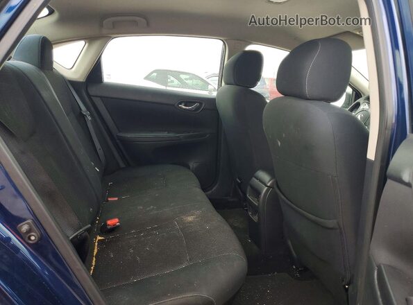 3N1AB7AP2KY398505 2019 NISSAN SENTRA Blue Հետևի նստատեղերի տեսք