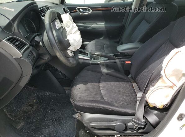 3N1AB7AP3GL643459 2016 NISSAN SENTRA White Vista interior delantera