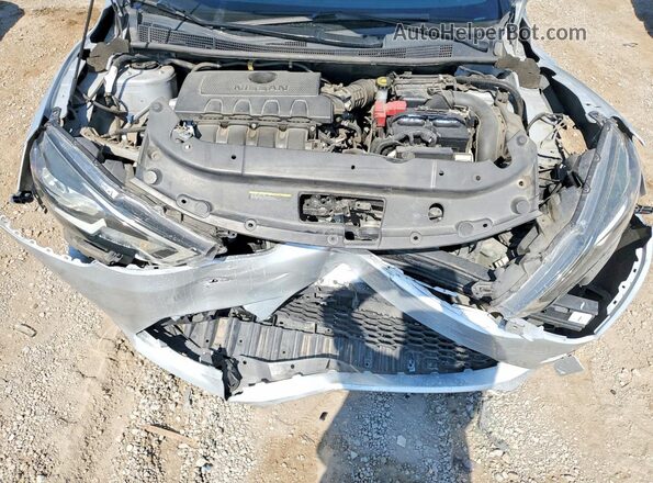 3N1AB7AP3GL677580 2016 NISSAN SENTRA Silver ძრავის განყოფილების ხედი