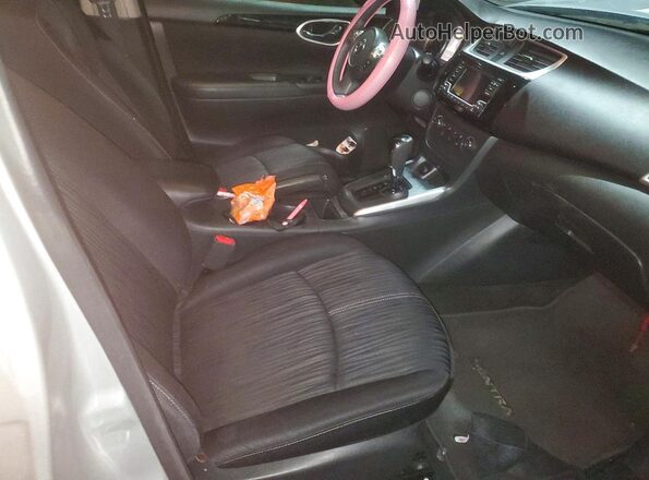 3N1AB7AP3GL677580 2016 NISSAN SENTRA Silver VIN კოდის სტიკერის ხედი