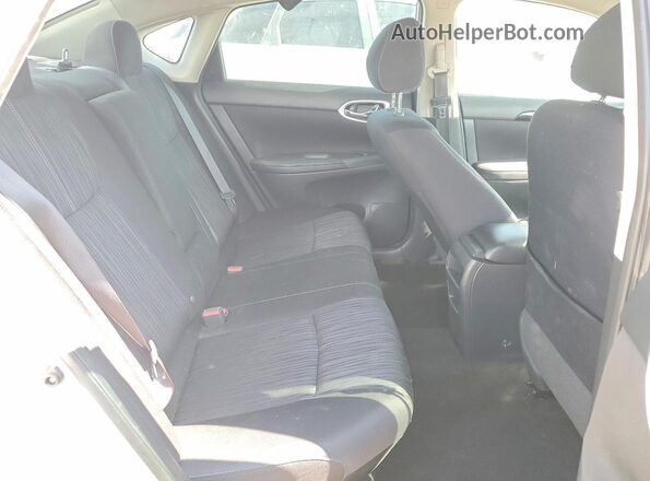 3N1AB7AP3GL677580 2016 NISSAN SENTRA Silver უკანა სალონის ხედი