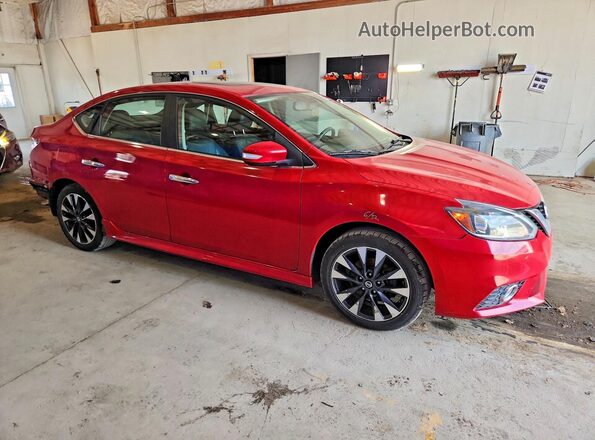 3N1AB7AP3GY256736 2016 NISSAN SENTRA Red Передня права чверть