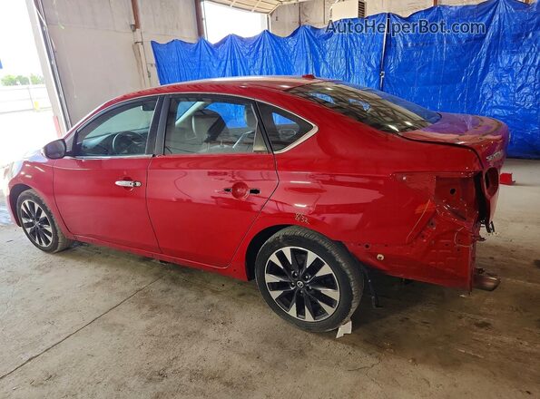 3N1AB7AP3GY256736 2016 NISSAN SENTRA Red Задня ліва чверть