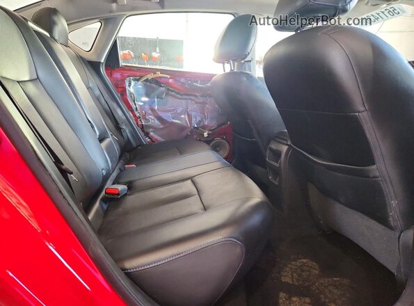 3N1AB7AP3GY256736 2016 NISSAN SENTRA Red Вид задніх сидінь