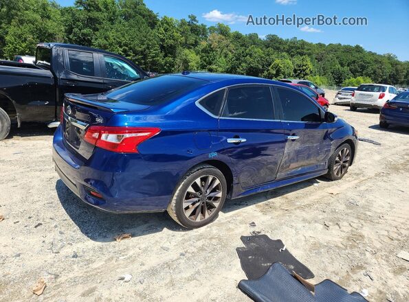 3N1AB7AP3GY303117 2016 NISSAN SENTRA Blue Trasero derecho