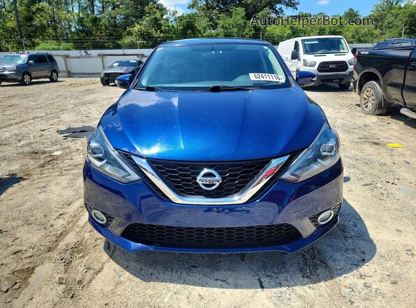 3N1AB7AP3GY303117 2016 NISSAN SENTRA Blue Vista frontal