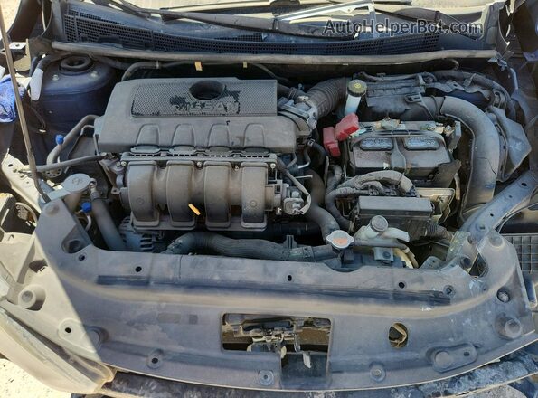 3N1AB7AP3HY258181 2017 NISSAN SENTRA Blue Vista interior trasera