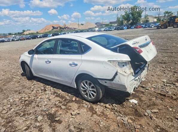3N1AB7AP3JL663041 2018 NISSAN SENTRA White Rear left