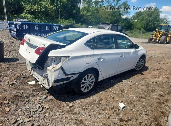 3N1AB7AP3JL663041 2018 NISSAN SENTRA White Rear right