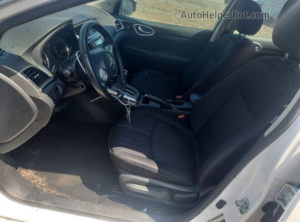 3N1AB7AP3JL663041 2018 NISSAN SENTRA White Front interior view