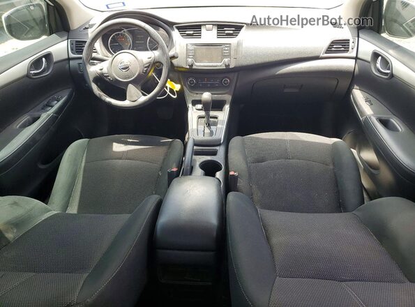 3N1AB7AP3JY295608 2018 NISSAN SENTRA White Вид панелі приладів
