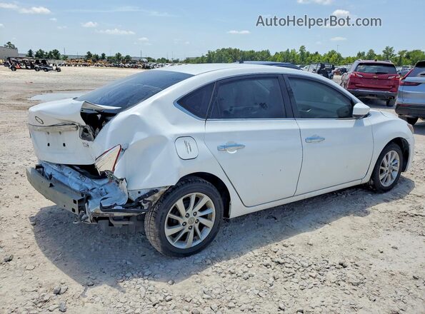 3N1AB7AP3JY295608 2018 NISSAN SENTRA White Задня права чверть
