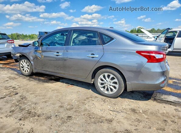 3N1AB7AP3KL609451 2019 NISSAN SENTRA Gray Rear left