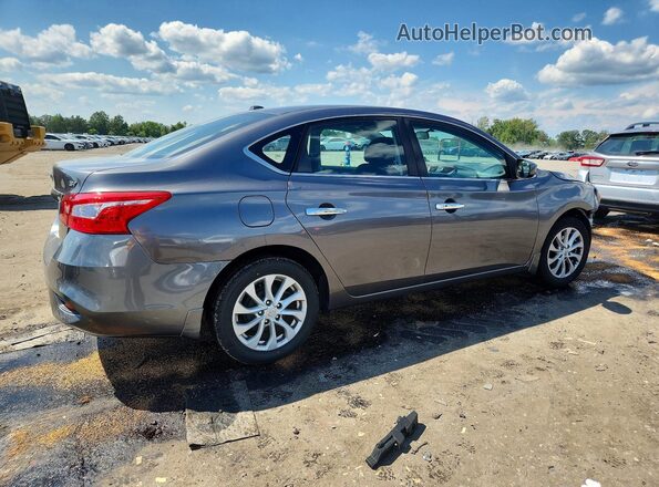 3N1AB7AP3KL609451 2019 NISSAN SENTRA Gray Rear right