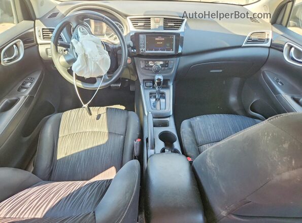 3N1AB7AP3KL609451 2019 NISSAN SENTRA Gray Dashboard view