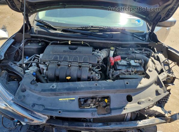 3N1AB7AP3KL609451 2019 NISSAN SENTRA Gray Rear interior view