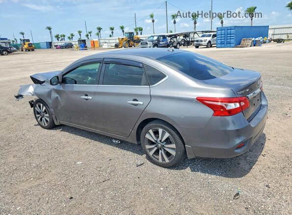 3N1AB7AP3KY331895 2019 NISSAN SENTRA Gray Tył lewy
