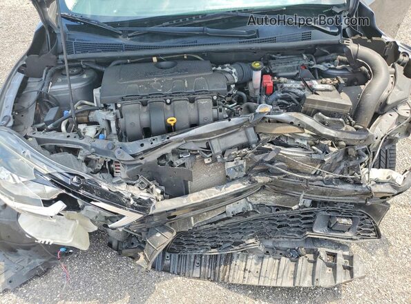 3N1AB7AP3KY331895 2019 NISSAN SENTRA Gray Widok wnętrza z tyłu