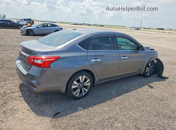 3N1AB7AP3KY331895 2019 NISSAN SENTRA Gray Tył prawy