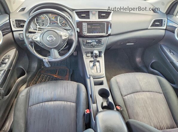 3N1AB7AP3KY342220 2019 NISSAN SENTRA Gray Dashboard view